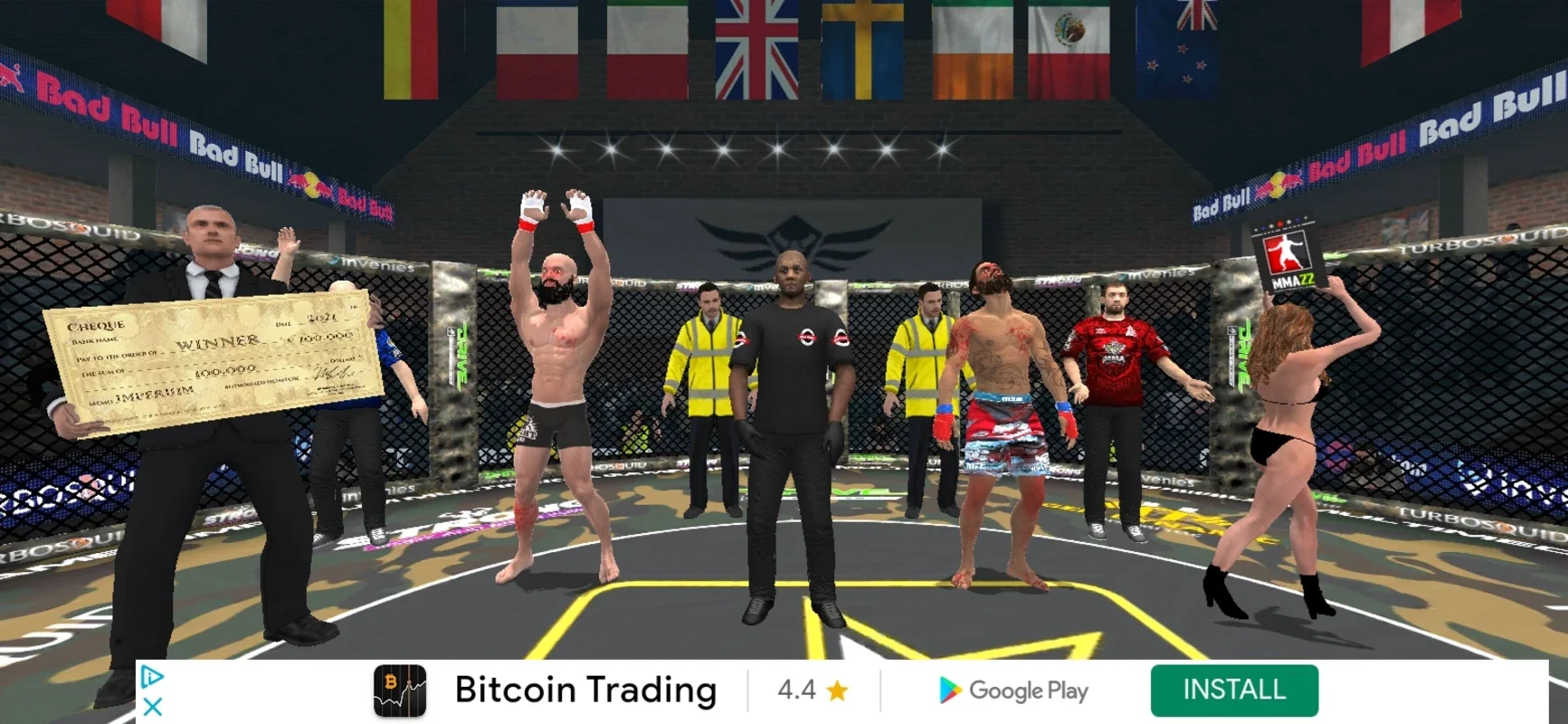 MMA - Fighting Clash 23 on Android: Immersive MMA Fights