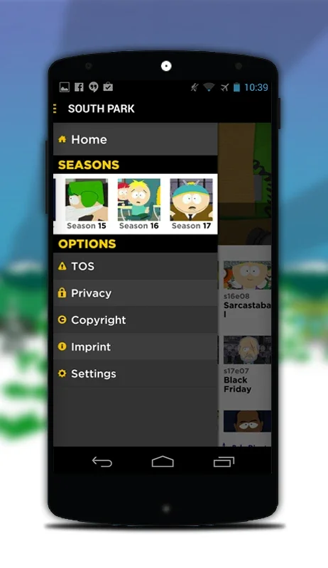 South Park for Android: Enjoy the Series Anytime