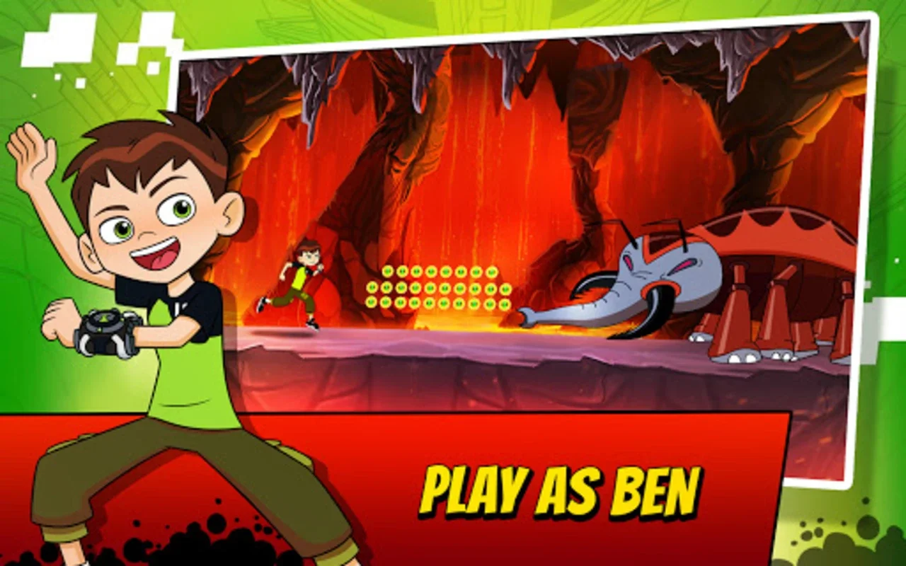 Ben 10 Alien Run for Android - Thrilling Adventures Await