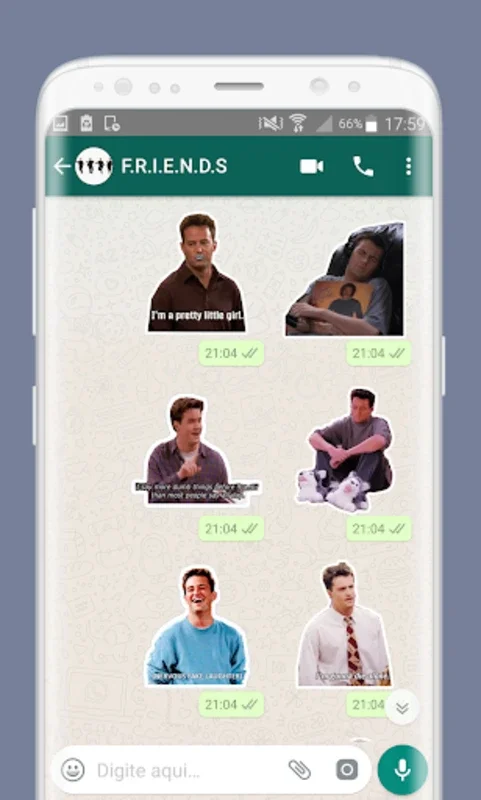 Friends Sticker for Android: Spice Up Your WhatsApp Chats