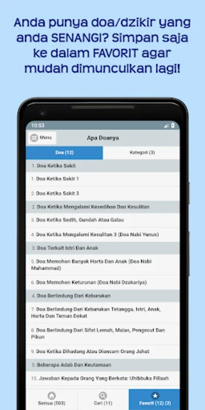 Apa Doanya for Android: Authentic Islamic Prayer Guide