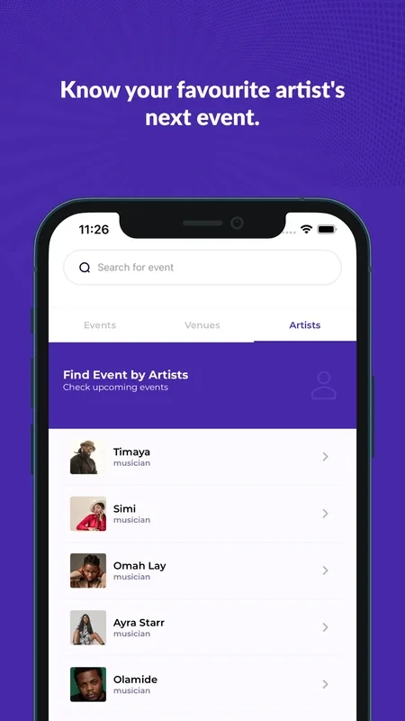 Mahive for Android - Discover and Manage Events