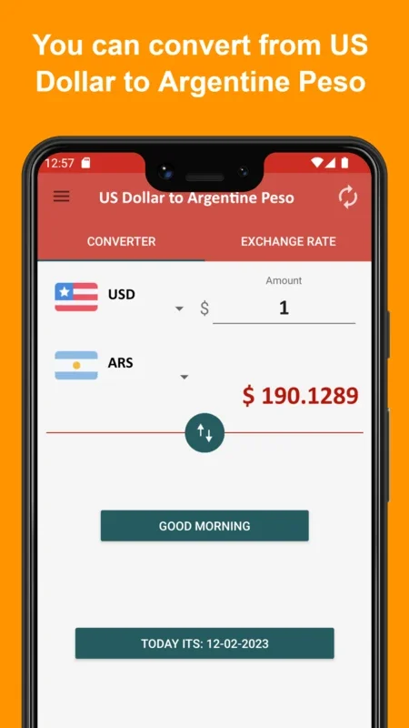 US Dollar to Argentine Peso for Android - Convert Easily