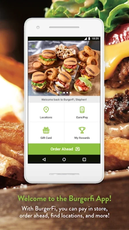 BurgerFi for Android: Simplify Burger Orders