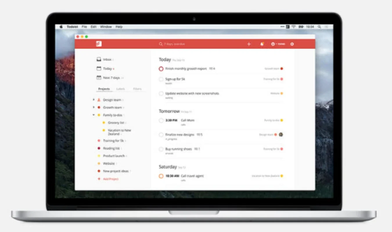 Todoist for Mac - Download it from AppHuts for free