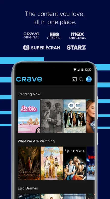 Crave for Android - Stream Diverse Content