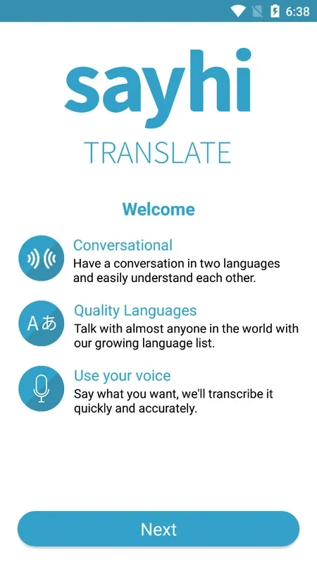 SayHi Translate for Android: Multilingual Translation at Your Fingertips