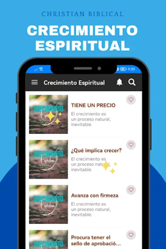 Crecimiento Espiritual Estudio for Android: Enhance Your Faith