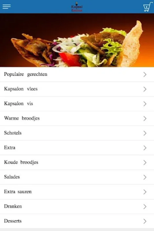 Kapsalonline for Android: Streamlined Food Ordering