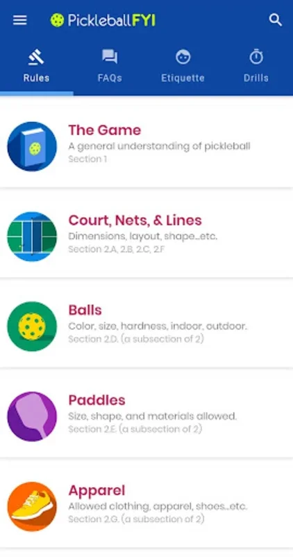 Pickleball FYI for Android - Enhance Your Game