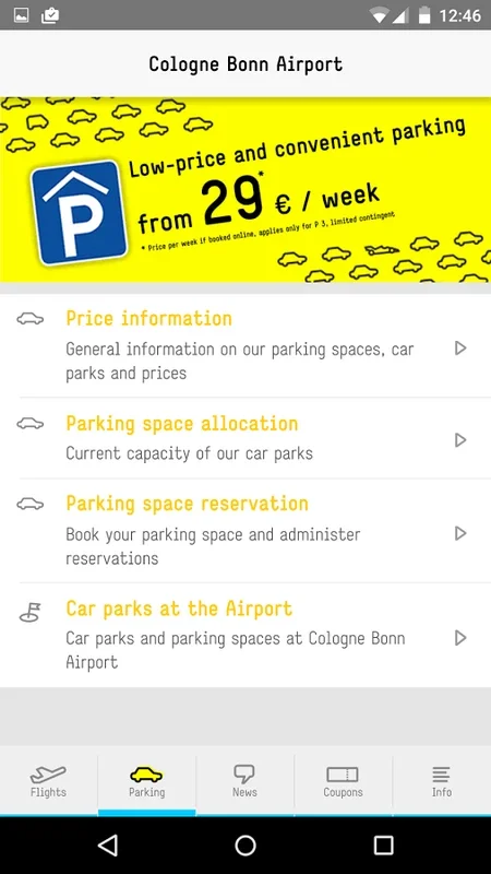 Cologne Bonn Airport for Android - Real-Time Updates & More