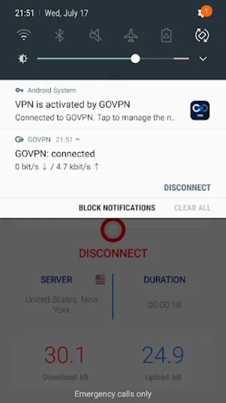 VPN secure fast proxy by GOVPN for Android - Secure Unlimited Access