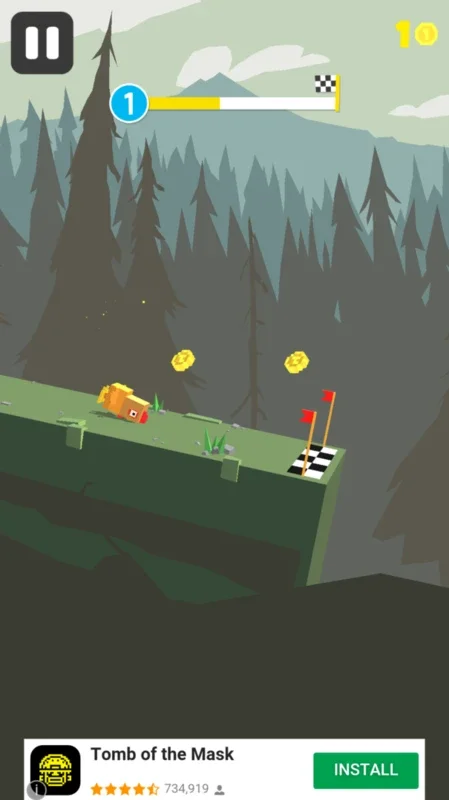 Bouncy Hills for Android - Challenging Arcade Fun