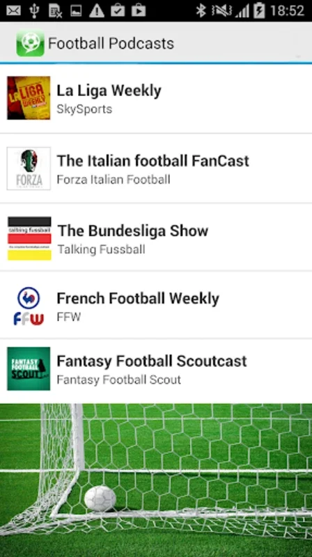 Football Podcasts for Android - Expert Commentary & Analysis