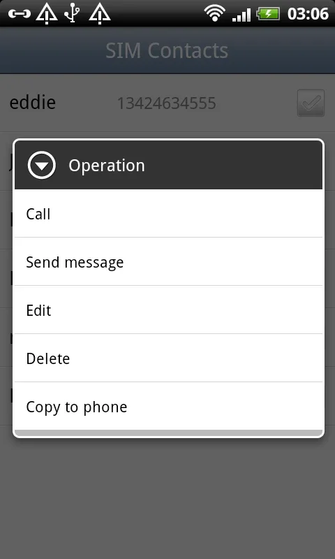 SIM Contacts for Android - Streamline Contact Management