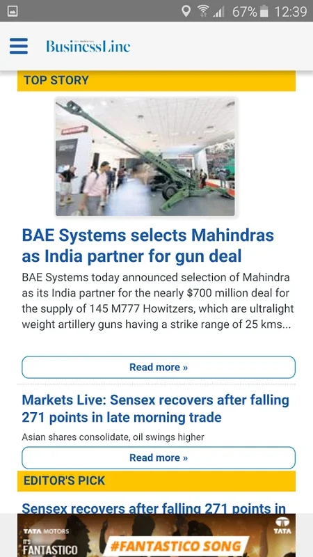 Business Line for Android - Stay Updated with Real-time News