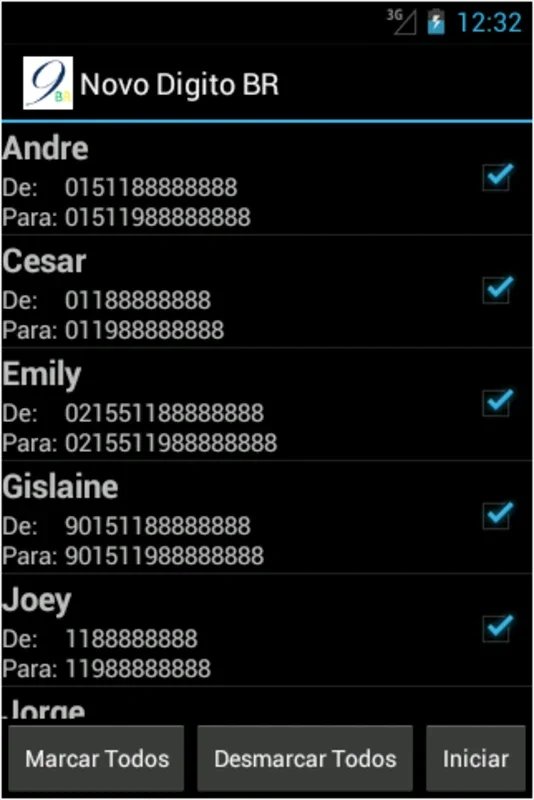 Novo Digito BR for Android - Simplify Contact Updates