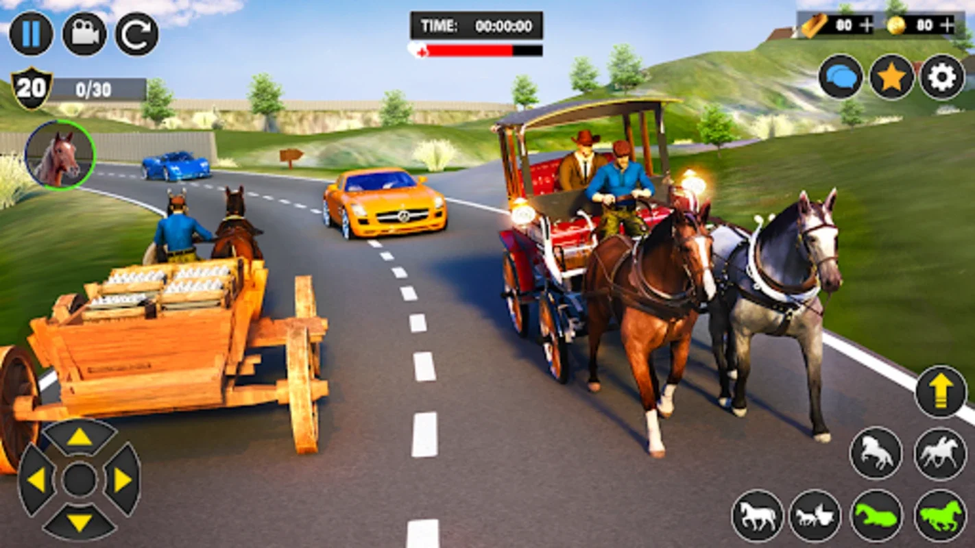 Horse Cart Transport Taxi Game for Android - No Download Needed