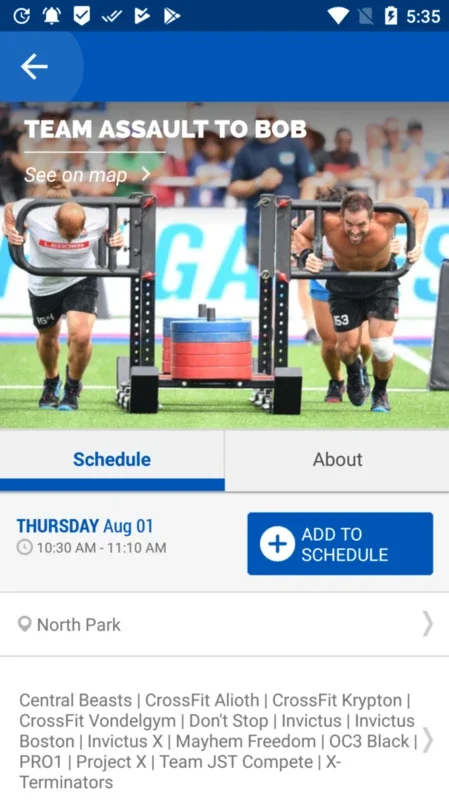 CrossFit Games Event Guide for Android - Stay Updated on CrossFit