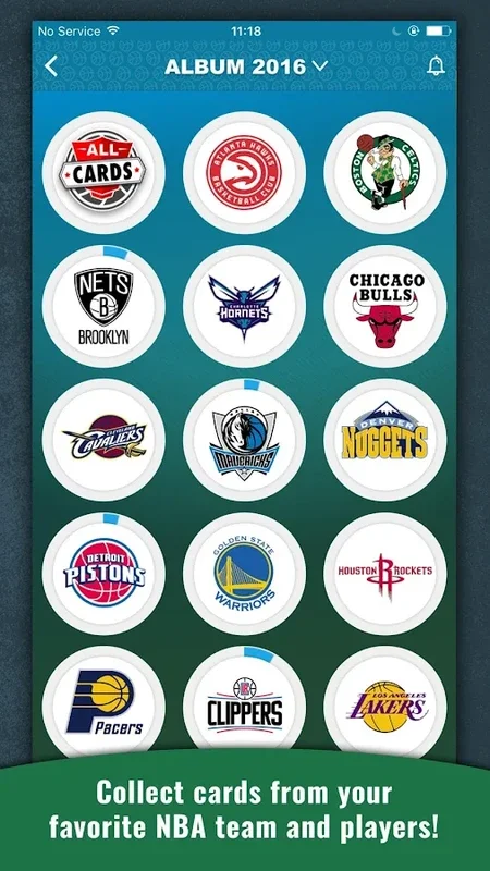 Dunk for Android: Organize NBA Cards Effortlessly