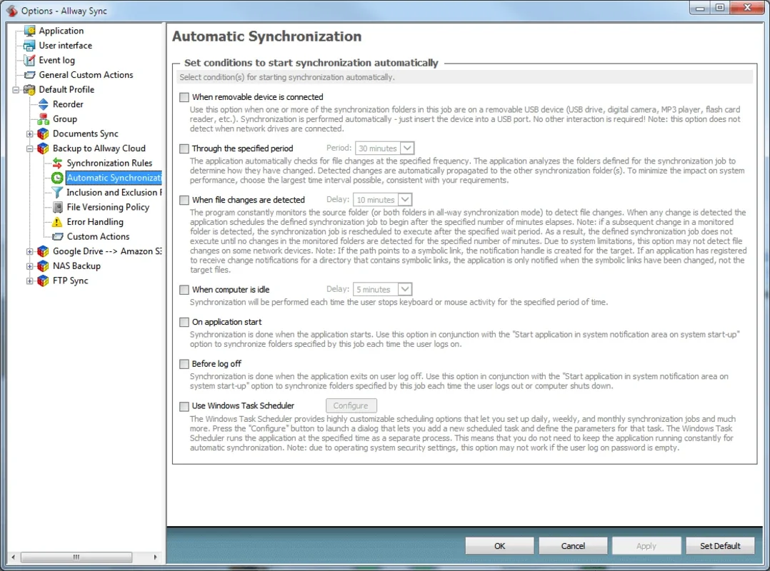 Allway Sync for Windows: Effortless File Synchronization