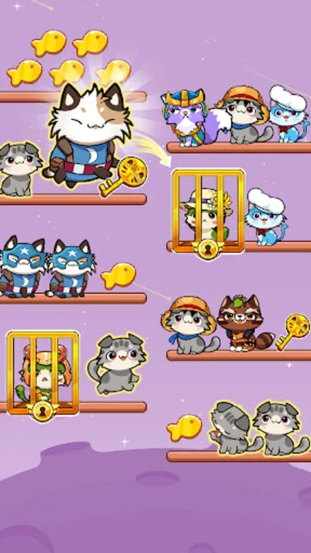 Cat Sort Color Puzzle Game for Android - No Downloading Required