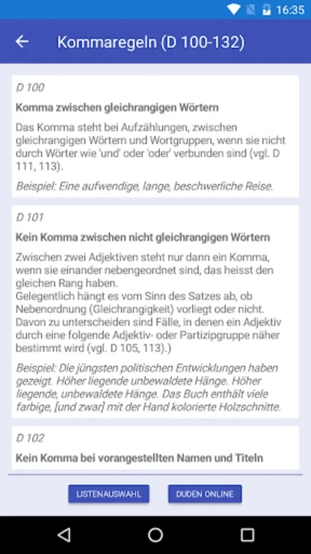 Kommaregeln Deutsch for Android - Master German Punctuation