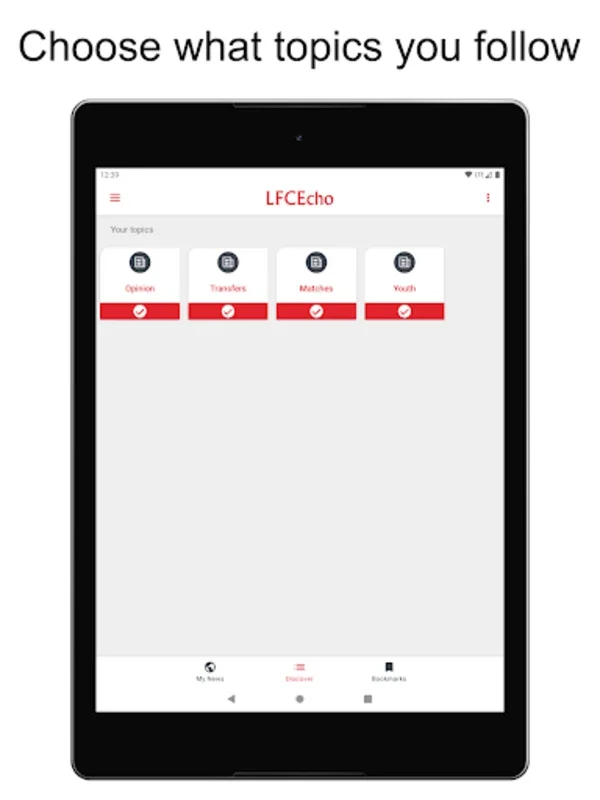 LFC Echo for Android - Unparalleled Liverpool FC Coverage