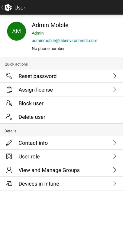 Microsoft 365 Admin for Android - Streamlined Office 365 Management