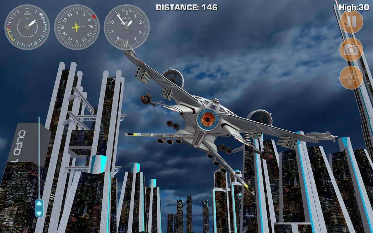 Fly Megatropolis for Android - Soar Through the Skies