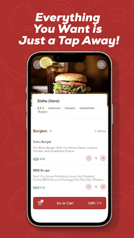 Deliver Addis for Android - Order Food from Top Restaurants