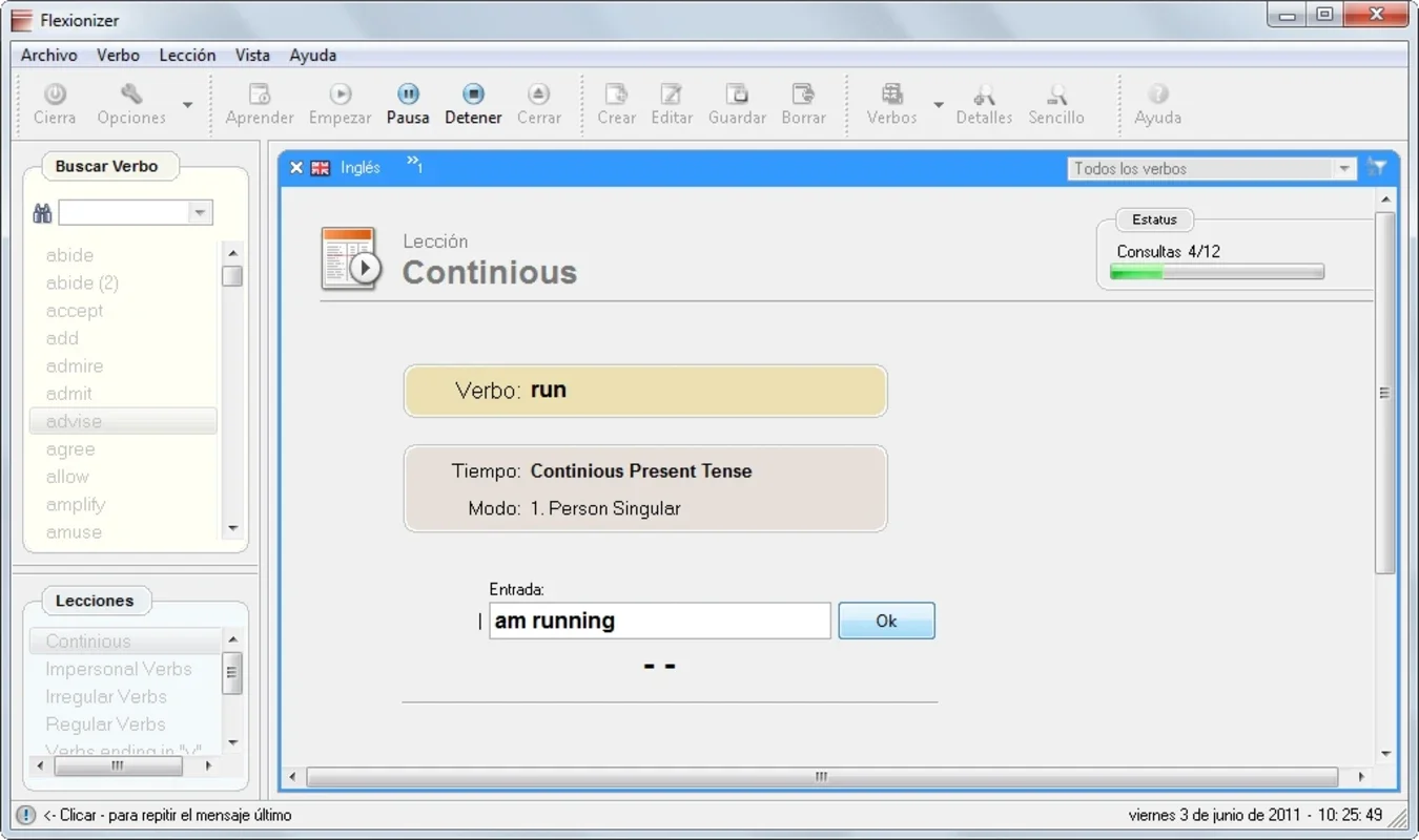 Flexionizer for Windows: Master Verb Conjugation