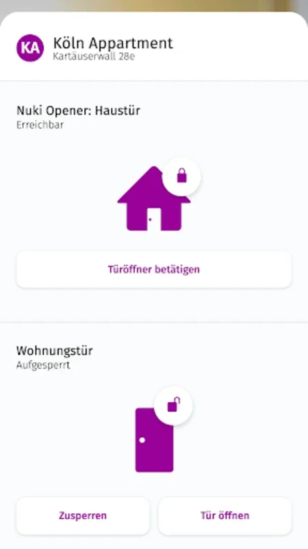 ComfortRent for Android: Secure Home Control & Communication