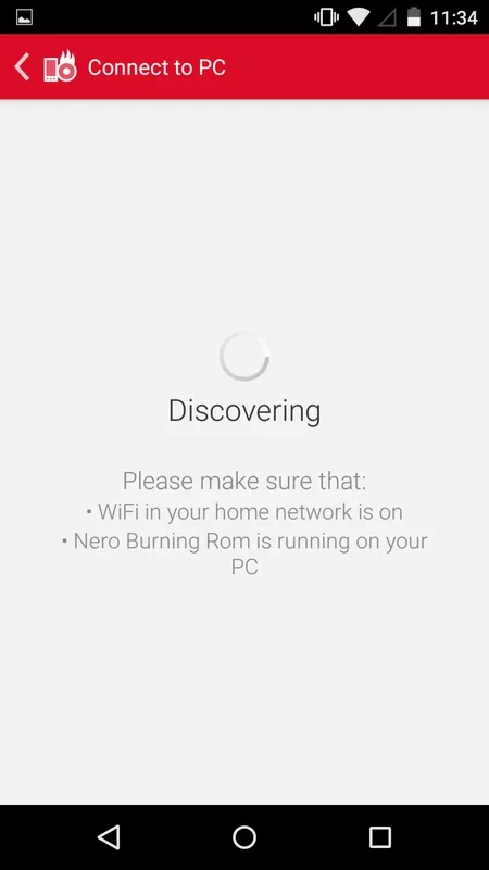 Nero AirBurn for Android - Wireless File Burning