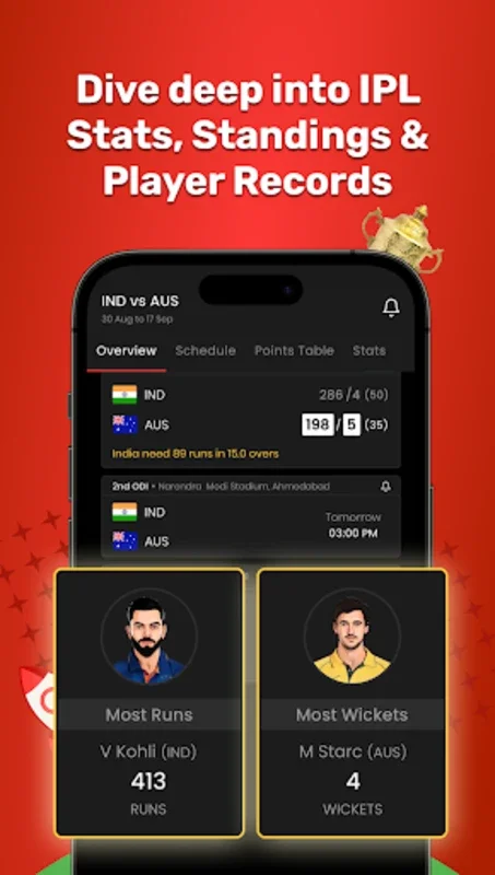 Cric Rocket for Android - Unparalleled Cricket Experience