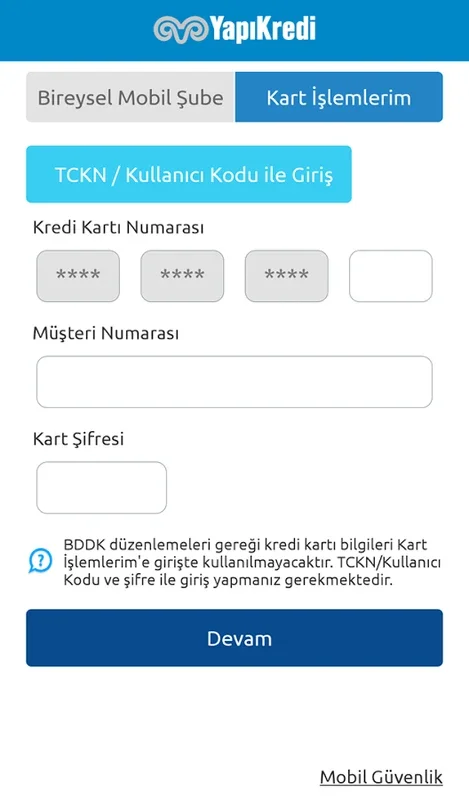 Mobil Şube for Android: Effortless Banking Transactions