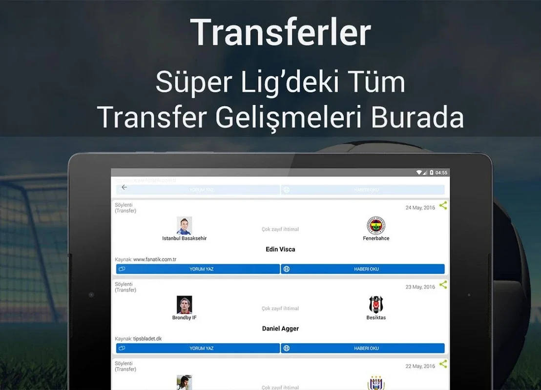 Süper Lig Cepte for Android - Your Football Update Hub