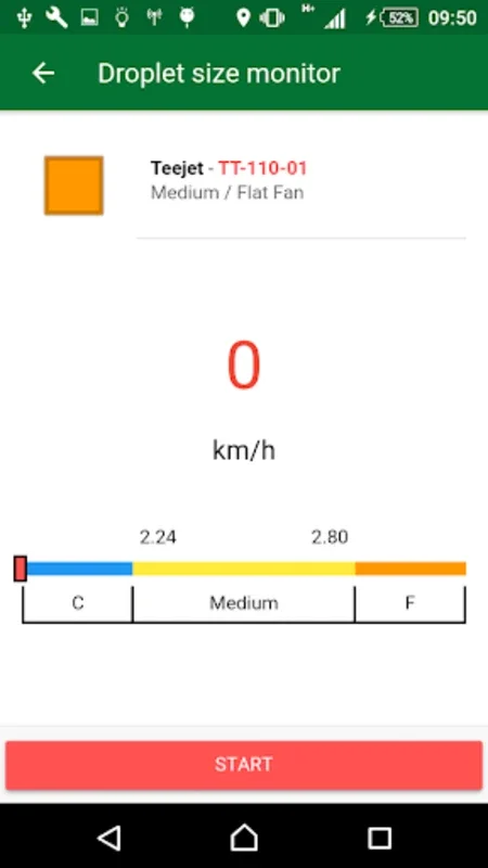 ABCpontas for Android: Efficient Nozzle Selection