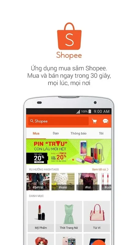 Shopee VN for Android - Your Fashion & Beauty Hub