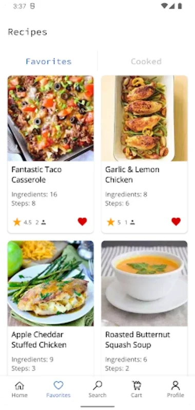 Cooking Recipes for Android - Your Culinary Companion