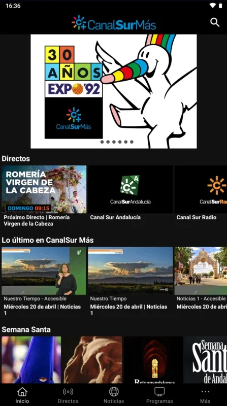 CanalSur Más for Android: Diverse Entertainment