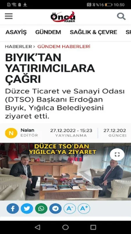 Öncü Haber for Android - Stay Informed with Local News