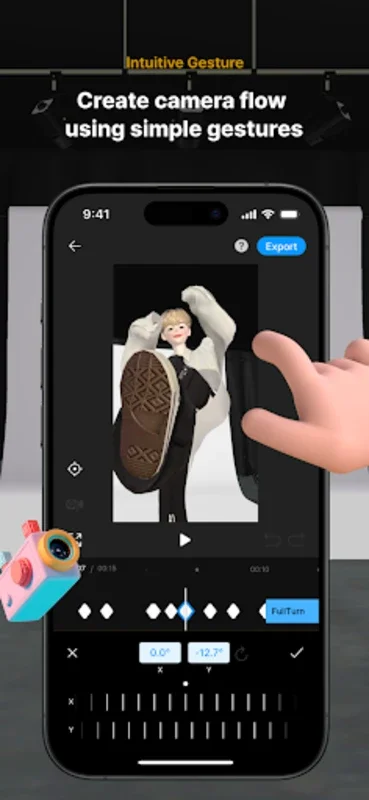 Chelly for Android: Effortless 3D Video Creation