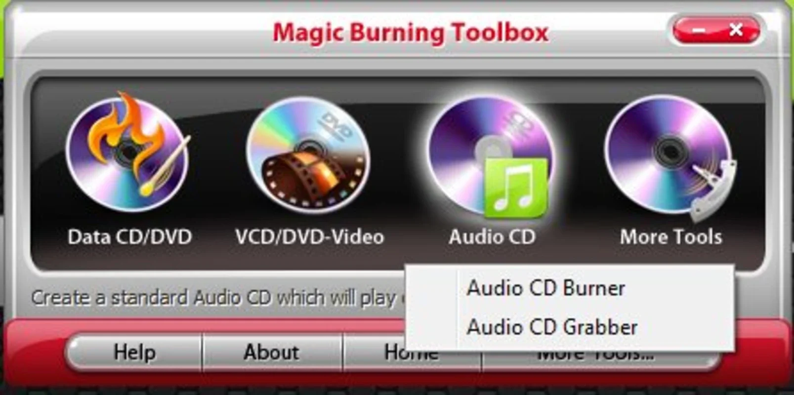 Magic Burning Toolbox: Easy Disc Burning for Windows