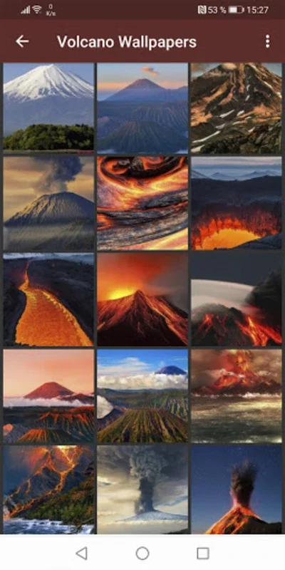 Volcano Wallpapers for Android - High-Quality Visuals at Your Fingertips