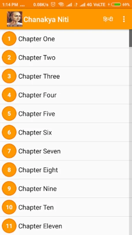 Chanakya Niti (Hindi-English) for Android: Wisdom at Your Fingertips
