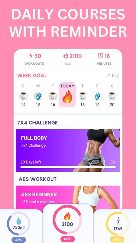 Women Home Workout - No Equipment for Android: Burn Fat at Home