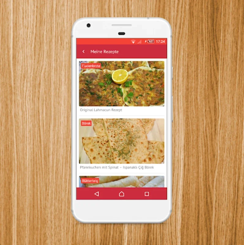 Türkische Rezepte for Android - Discover Turkish Delights