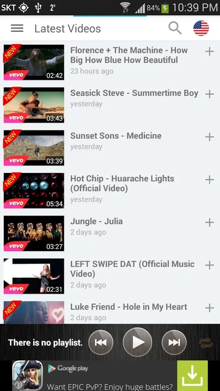 MusicVideo TV for Android - Enjoy Diverse Music Videos