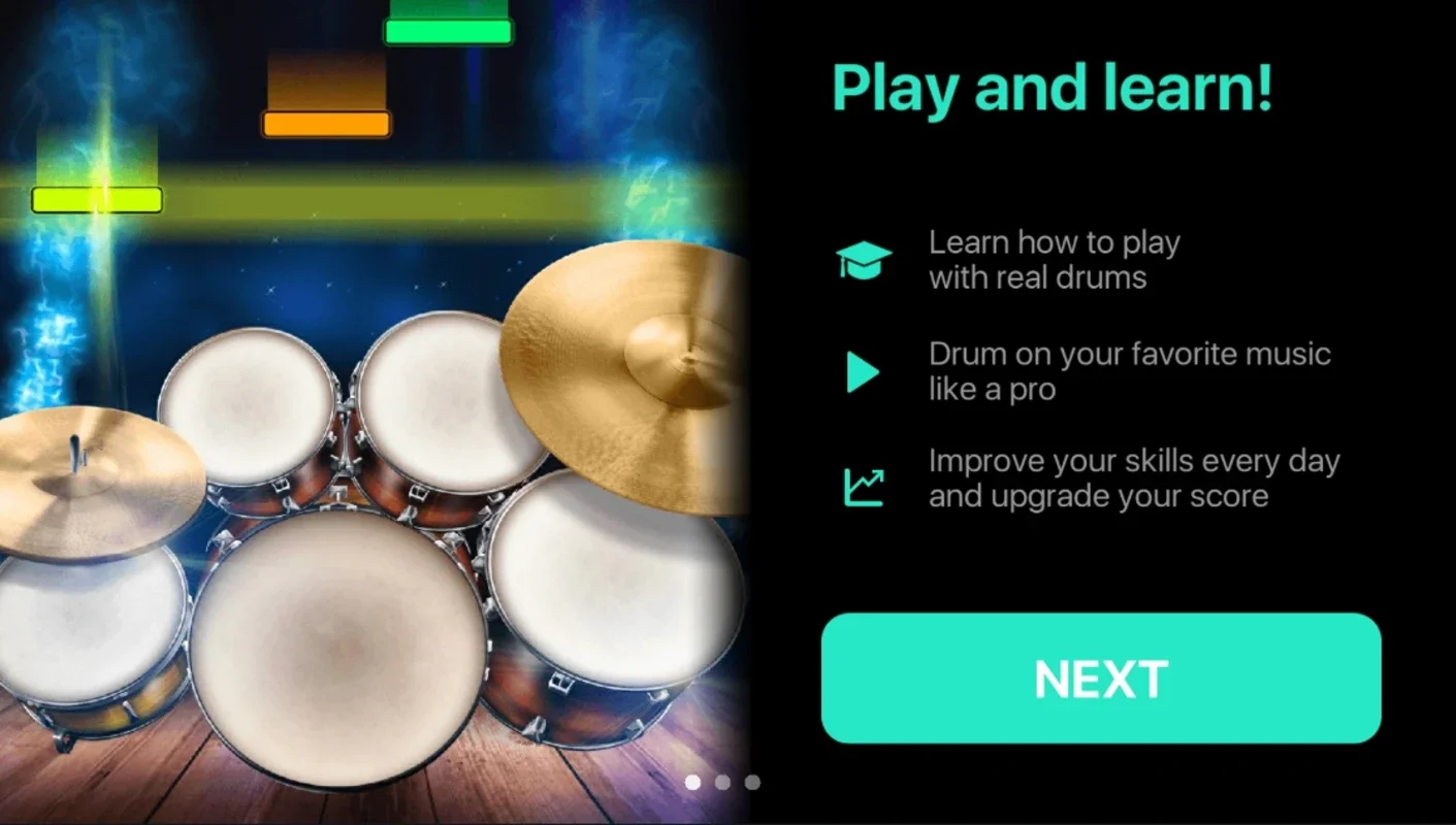 Drums: real drum set music games for Android - Free Download